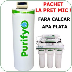 PACHET PROMOTIONAL : DEDURIZATOR 26 L + OSMOZA INVERSA + CADOU LA ACHIZITIE