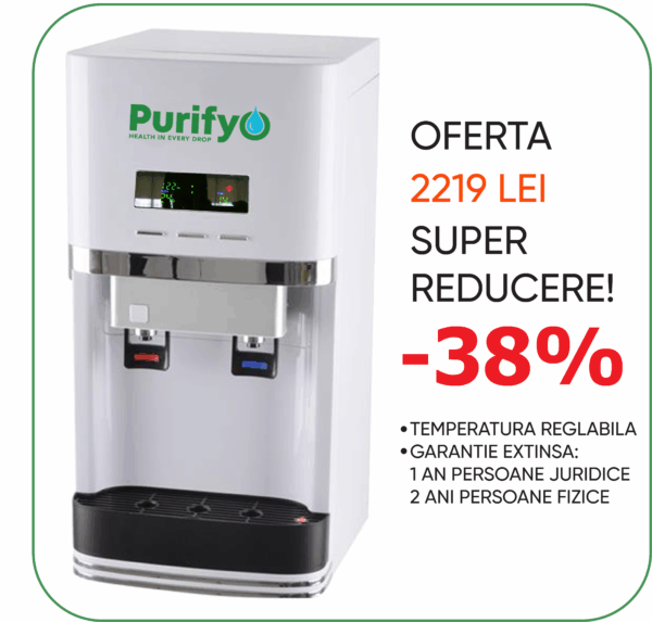 Dozator apa rece/ apa calda purificata Purifyo